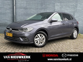 Volkswagen Polo 1.0 TSI 115pk 7-DSG Automaat Style | LED Matrix IQ Light | Dodehoeksensor | Adaptieve Cruisecontrol | Stoelverwarming | Digitaal Dashboard |