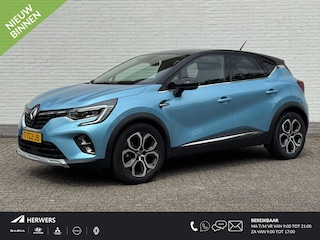 Renault Captur 1.6 E-Tech Plug-in Hybrid 160 Intens / Trekhaak / Climate control  / Cruise control  / Keyless entry  / Keyless start  / Parkeersensoren achter  / LED verlichting  / Multifunctioneel stuurwiel  / Navigatiesysteem full map  / Volledig digitaal instrumentenpaneel  / Bluetooth telefoonvoorbereiding  / Navigatie via Apple Carplay of Android Auto  / Apple Carplay  / Android Auto  / DAB+ radio  / Elektrische ramen voor en achter  / Elektrisch inklapbare spiegels  / Lichtmetalen wielen 18“ /