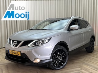 Nissan Qashqai 1.2 Tekna+ *Nw. Ketting* / Leder / Panodak / 360° / Stoelverw. / Parkeer + Lane Assist / Keyless / DAB / Navi / ECC Clima / 18'' LMV