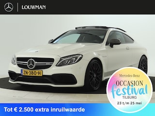Mercedes-Benz C-klasse AMG 63 S V8 | 510 pk | AMG sportuitlaat | AMG-carbonpakket exterieur II | AMG Performance sportstoelen | Inclusief 12 Maanden Bovag garantie