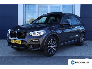 BMW X3 xDrive20i High Executive M-Sport | Cruise Control | Trekhaak | Pano | HUD | Stoelverwarming | Navi | Carplay | Leder |