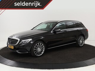 Mercedes-Benz C-klasse 220 CDI Exclusive | Panoramadak | Stoelverwarming | Full LED | Navigatie | Climate control | Half leder | 19'' lichtmetalen velgen | Cruise control | Bluetooth