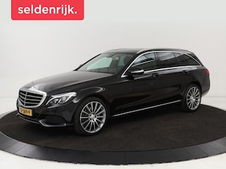Mercedes-Benz C-klasse 220 CDI Exclusive | Panoramadak | Stoelverwarming | Full LED | Navigatie | Climate control | Half leder | 19'' lichtmetalen velgen | Cruise control | Bluetooth