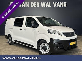 Peugeot Expert 2.0 BlueHDI 123pk L3H1 Dubbele cabine Euro6 Airco | 6-Zits | Navigatie | Apple Carplay | Cruisecontrol Android Auto, 2500kg Trekhaak, Parkeersensoren