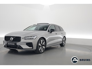 Volvo V60 2.0 T8 Plug-in hybrid AWD Ultra Dark | Pano-dak | Head-up | 360 camera | Trekhaak | H&K Audio |