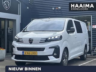 Peugeot Expert 2.0 BlueHDi 180 S&S L3 DC | Trekhaak | Parkeercamera/-sensoren | Navigatie | Keyless Entry/Start | Digitale binnenspiegel| Stuurverwarming | BLIS | Climate Controle | Cruise Control |
