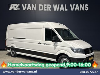 Volkswagen Crafter 2.0 TDI 140 pk L4H3 L3H2 Euro6 ** Airco | 3000kg trekhaak | Cruisecontrol | Parkeersensoren Bijrijdersbank