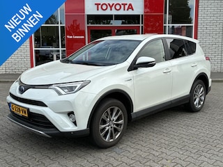 Toyota RAV4 2.5 HYBRID AWD EXECUTVE AFN-TREKHAAK 1650KG TREKGEW BLIND-SPOT PARK-SENSOREN STOELVERW 360° CAMERA LEDER MEMORY JBL-AUDIO NAVI AD-CRUISE NL-AUTO 1E-EIG