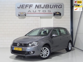 Volkswagen Golf 1.2 TSI Highline "Origineel NL!" Leer Trekhaak Navigatie Bluetooth Stoelverwarming, van 1e eigenaar in nieuwstaat!