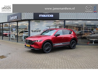Mazda CX-5 2.0 e-SkyActiv-G M Hybrid 165 Homura , Demovoordeel € 7.740-, Navi, Adap.Cruise, Clima, Leder, Apple Carplay, 360 Camera, PDC, HUD, Stoelverwarming/ventilatie, 19" LMV, Elek.Achterklep
