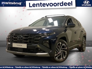 Hyundai Tucson 1.6 T-GDI PHEV Premium Sky Plug-In Hybride Automaat, Navigatie, Lederen bekleding en Stoelverwarming Uit voorraad leverbaar!