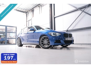 BMW 116i M Sport | Estoril blue | Alcantara | LED | M performance | unieke auto | NAP orig NL | Trekhaak | 19 inch |