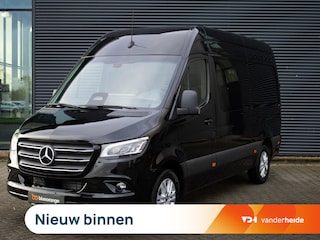 Mercedes-Benz Sprinter 319 1.9 CDI L2H2 Pro 190 PK Automaat 3.500 kg trekgewicht, Distronic, LED koplampen, lichtmetalen velgen, geveerde stoel, achteruitrijcamera, inklapbare spiegels, stoelverwarming