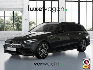 Mercedes-Benz C-klasse Estate 300 e AMG Pano Distr Trekh HUD 360 Night Massage