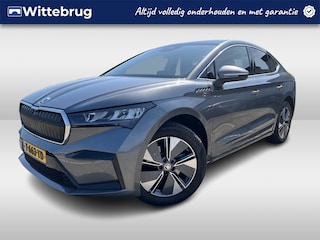 Skoda Enyaq Coupe iV 60 Business Edition 58 kWh / Achteruitrijcamera / Panoramadak / Verstelbare Lendensteun Rijdende Demo, graag bezichtiging op afspraak
