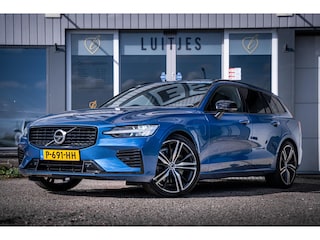 Volvo V60 2.0 T8 Recharge AWD R-Design I Pano-dak I 360° I Harman/Kardan I Stoelkoelling I Trekhaak I Dealer-onderhouden