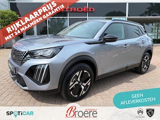 Peugeot 2008 1.2 Hybrid 136pk e-DCS6 Allure | camera , parkeersensoren voor en achter, navigatie, draadloos apple of android, adaptive cruise, 17 inch velgen