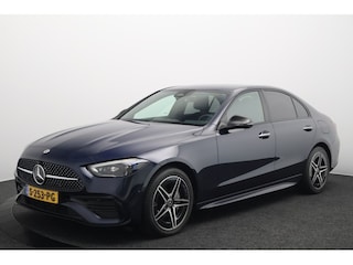 Mercedes-Benz C-klasse 300 e AMG Line Plug-In Hybrid (100 km Actieradius) | Leer | Camera | Elektr. Stoelen | Navi