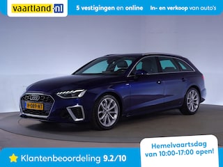 Audi A4 AVANT 35 TFSI S-Line Sport Aut. [ Navi Virtual Stoelverwarming ]