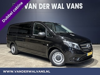 Mercedes-Benz Vito 114 CDI Automaat L2H1 Dubbele cabine Euro6 Airco | Camera | Navigatie | Cruisecontrol 5-Zits, Parkeersensoren, Achterklep