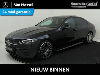 Mercedes-Benz C-klasse 200 Launch Edition AMG Line /Panoramadak /Night pakket /19 Inch /Elek trekhaak