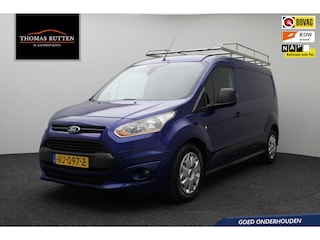 Ford Transit Connect 1.6 TDCI L2 Trend 2014 | Nationale Autopas | Navigatie | Airco | Camera | Trekhaak | PDC | Imperiaal | Bluetooth | Elektrische ramen + spiegels | Boekjes | 2 Sleutels