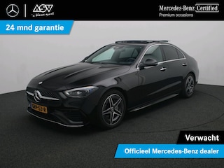 Mercedes-Benz C-klasse 180 AMG Line Panoramadak, stoelen met memory