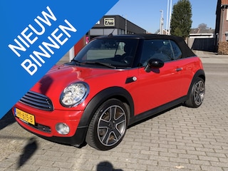 Mini Cooper Cabrio 1.6 Pepper Chili Xenon Sportstoelen