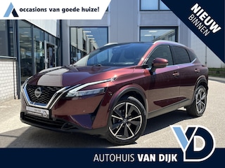 Nissan Qashqai 1.3 MHEV Tekna | Navi/Camera/Pano.Dak/360° camera/Clima/Adapt.Cruise/Apple CarPlay-Android Auto