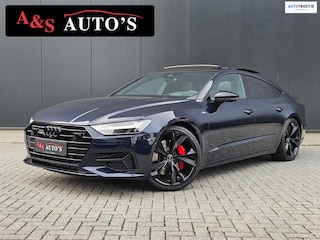 Audi A7 Sportback 50 TFSI e Quattro Competition 3x S line Panodak Acc 360camera Elektr stoelen Hud Softclose Keyless Sfeerver