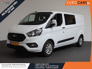 Ford Transit Custom 300 2.0 TDCI L2H1 Trend Dubbele Cabine Automaat Airco Navi Cruise Trekhaak