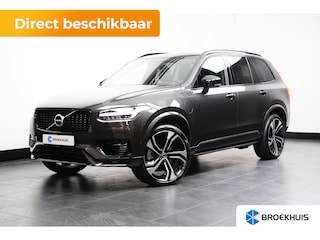 Volvo XC90 T8 455PK Ultimate Dark | Luchtvering | Trekhaak | Massage+/Ventilatie | 360° | BW Audio | 21''