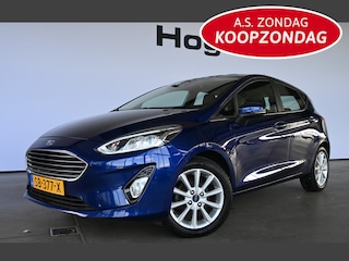 Ford Fiesta 1.0 EcoBoost Titanium Clima Navigatie LED Rijklaarprijs Inruil Mogelijk!