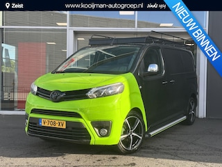 Toyota Proace 2.0 D-4D Professional Imperial | Treeplanken | 19 inch LM velgen | Trekhaak | Lederen bekleding | 2e schuifdeur