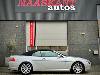 BMW 6-serie Cabrio 630i / Aut / Perfect service history / Carplay / Youngtimer / Only 76250Km / A1 EXAMPLE!