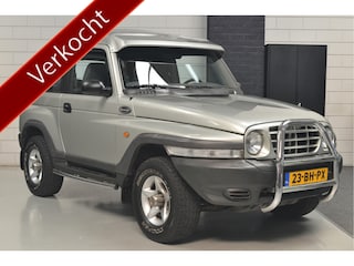 SsangYong Korando 2.9 TDX // AIRCO // CRUISE CONTROLE // TREKHAAK> 3500 kg // APK tot 18-4-2026 // GRIJS KENTEKEN //