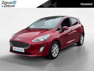 Ford Fiesta 1.0 EcoBoost Hybrid Titanium X | Airco | Apple Carplay/Android Auto | Navigatie | Lane Keeping | Parkeersensoren | 12 Maanden Garantie