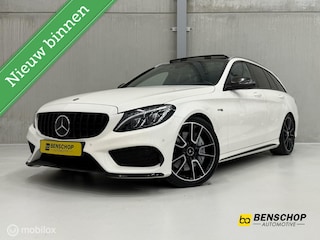 Mercedes-Benz C-klasse Estate C43 AMG 4MATIC Panodak Leer AMG uitlaat Burmeister Camera 19 INCH