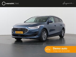 Ford Focus Wagon 1.0 EcoBoost Hybrid Titanium | Navigatie | Stoelverwarming | Achteruitrijcamera | Adaptive Cruise control | Dodehoeksensor | Carplay / Android Auto