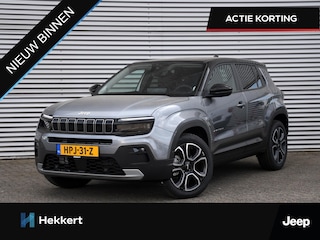 Jeep Avenger Summit 1.2 e-Hybrid 110pk Automaat KEYLESS ENTRY | DODE HOEK | ELEK. ACHTERKLEP | ADAP. CRUISE | STOELVERWARMING