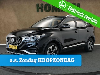MG ZS EV Luxury 45 kWh - ORIGINEEL NEDERLANDSE AUTO - ELEKTRISCH GLAZEN PANORAMA DAK - STOELVERWARMING VOORZIJDE - ELEKTRISCH BEDIENBARE BESTUURDERSSTOEL - ADAPTIEVE CRUISE CONTROL - APPLE CARPLAY/ANDROID AUTO - LEDEREN BEKLEDING - NAVIGATIE FULL MAP -