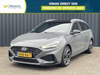 Hyundai i30 Wagon 1.5 T-GDI 48V 160pk Automaat N Line Sky Navi | Schuifdak | DAB | Stoel-Stuurverwarming | Carplay | Camera