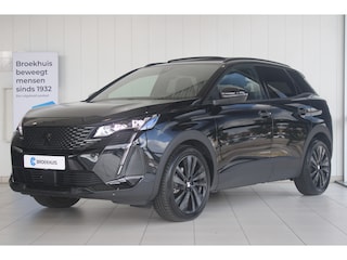 Peugeot 3008 1.2 Turbo 130-PK EAT-8 AUTOMAAT GT BLACK PACK STOELVERWARMING | AFNEEMBARE TREKHAAK | SCHUIFDAK | ADAPTIVE CRUISE CONTROL | NAVI | CAMERA