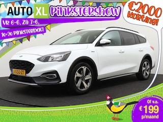 Ford Focus Wagon 1.0 124 PK Hybrid Active X Business Elek.Trekhaak Carplay Camera LED