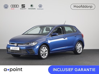Volkswagen Polo 1.0 TSI Style 95 pk | Navigatie | LM-velgen|Parkeersensoren | Digital display| Adaptieve cruise control|