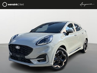 Ford Puma 1.0 EcoBoost Hybrid ST-Line X | Private Lease Voorraad Actie €454,- pm obv. 72 mnd / 5.000 km | Navigatie | Elektrische achterklep | Achteruitrijcamera | Halflederen bekleding | Stoelverwarming | Cruise control | 18" LMV