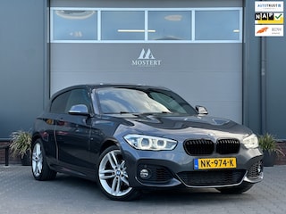 BMW 118i/136pk High Executive Automaat|2017|M-Sport|Camera|leder|stoelverw.|Navi|Led|Cruise|Dealer|18" LMV