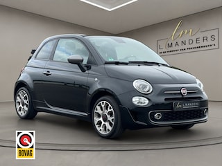 Fiat 500 1.0 Hybrid Sport 2021 ZWART | Cruise Control | Apple CarPlay