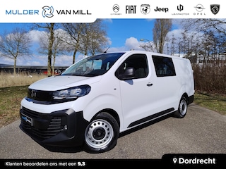 Opel Vivaro L3 DC 1.5 BlueHDI 120pk |  BPM vrij | Dubbele Cabine | 6-zits | Houten afwerking laadruimte | Multimedia | NAVI | Apple Carplay | Android Auto | Parkeersensoren achter | Multifunctioneel stuurwiel | Elektrisch inklapbare spiegels | Bestuurdersstoel comfort | Verhoogd laadvermogen | All-season banden | Reservewiel | van €36.811 voor €30.750 ex. BTW | N403580