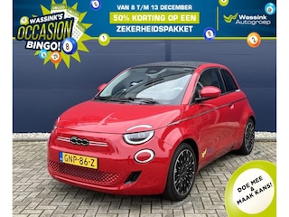 Fiat 500 CABRIO 42kWh 118pk Aut La Prima | Navigatie | Climate control | Camera